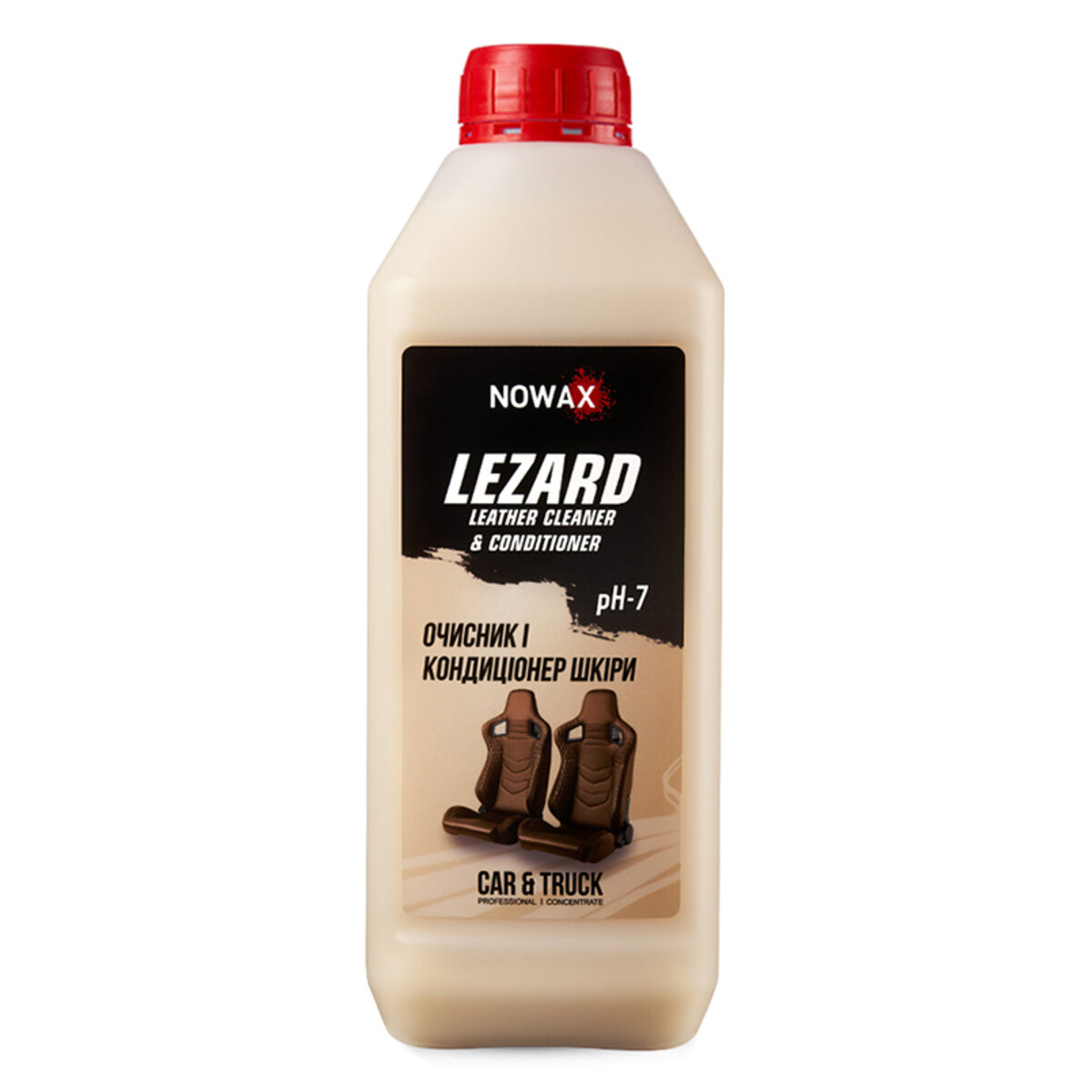 Очисник-кондиціонер для шкіри Nowax Lezard 1л (NX01131) дивитися фото №1