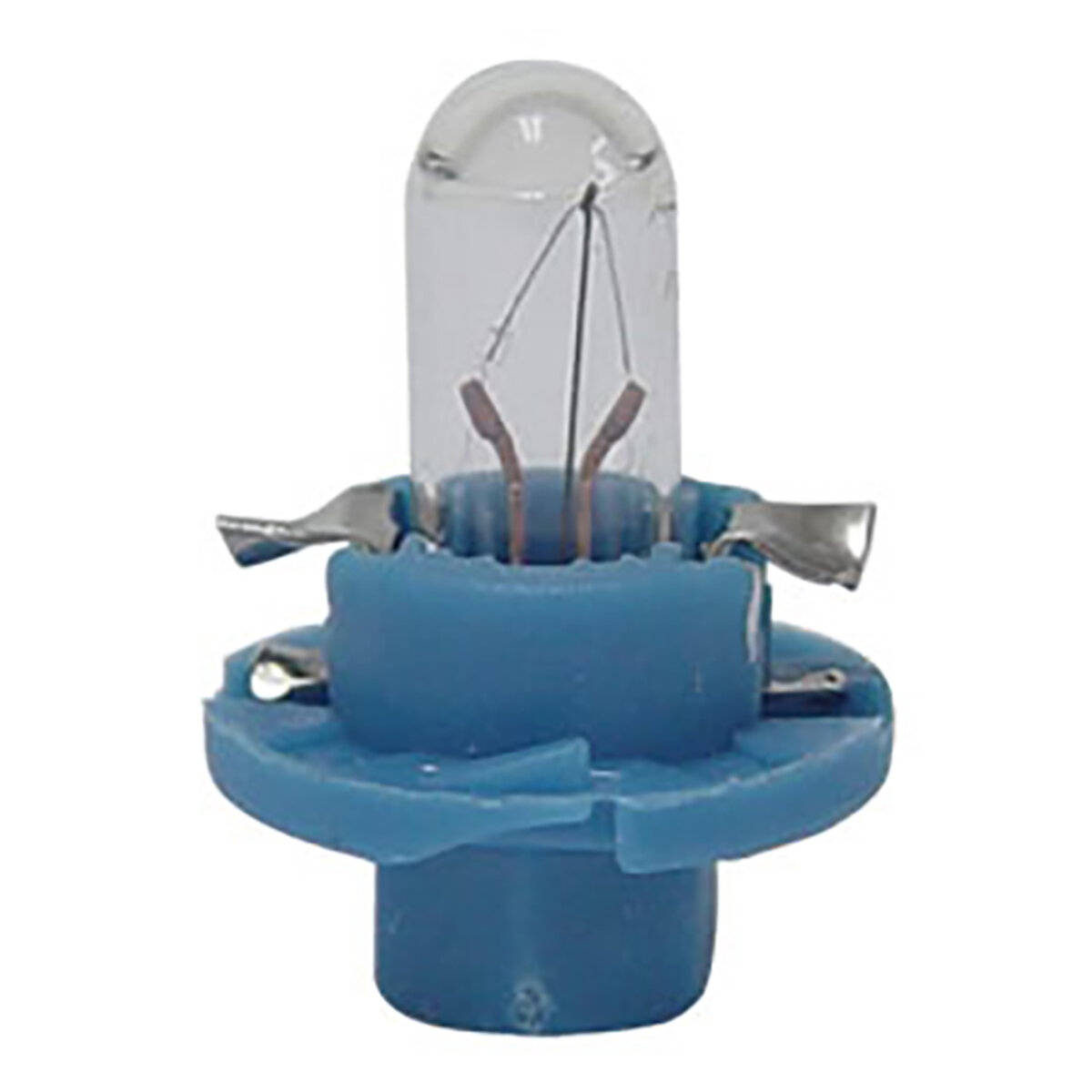 Лампа розжарювання Narva 12V 1,2W B8,4D (блакитна) (17027) дивитися фото №1