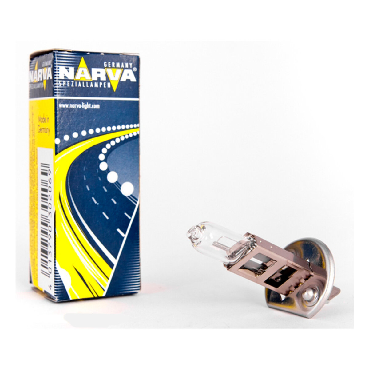 Галогенова лампа Narva H1 12V 55W P14.5s (48320) дивитися фото №1