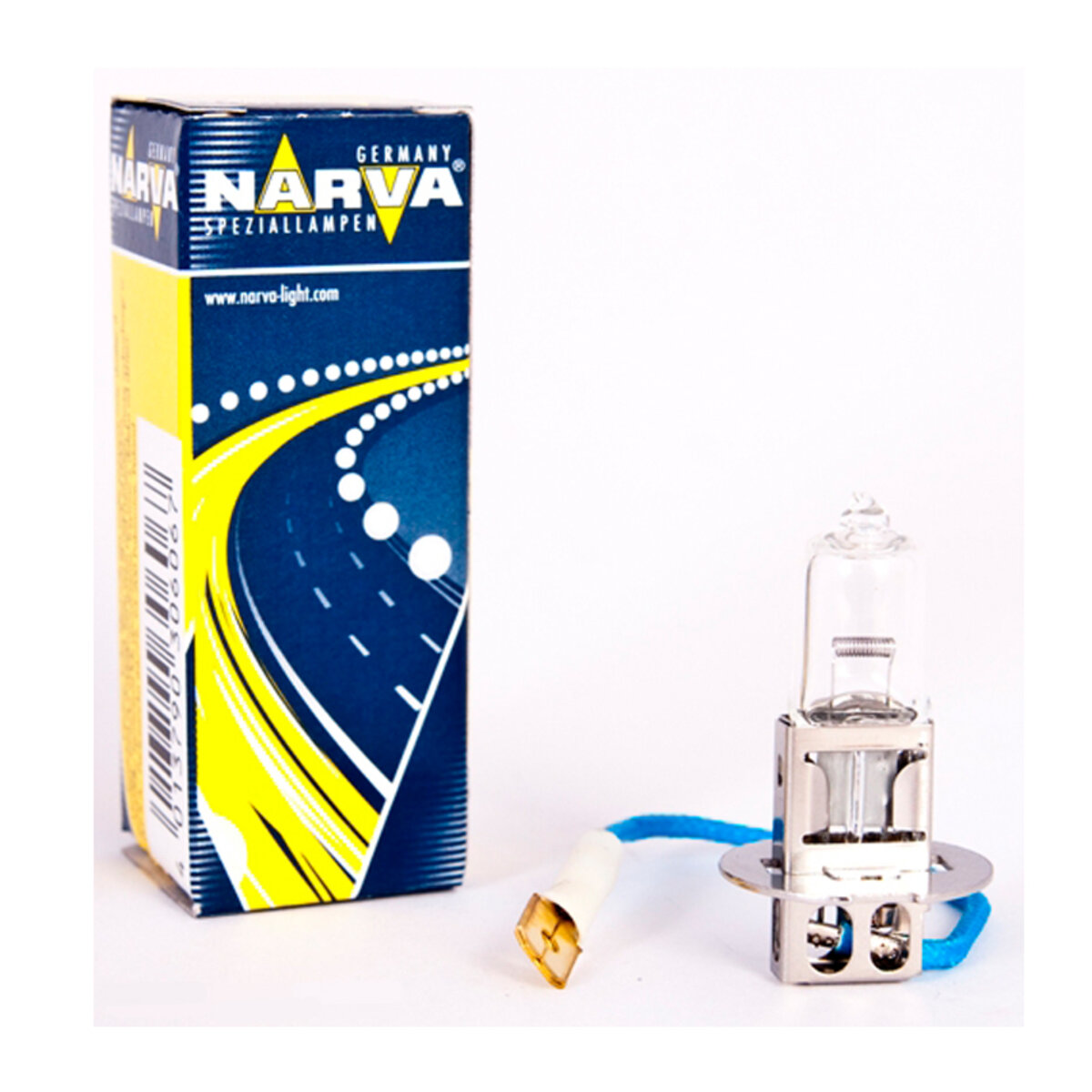 Галогенова лампа Narva H3 12V 55W PK22s (48321) дивитися фото №1