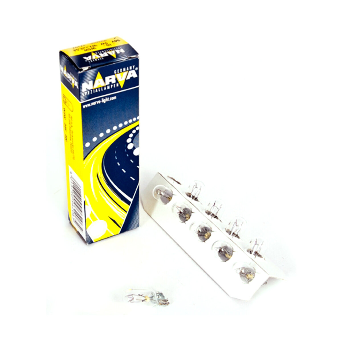 Лампа розжарювання Narva W5W 24V 5W W2,1X9,5d, 10шт (17197) дивитися фото №1