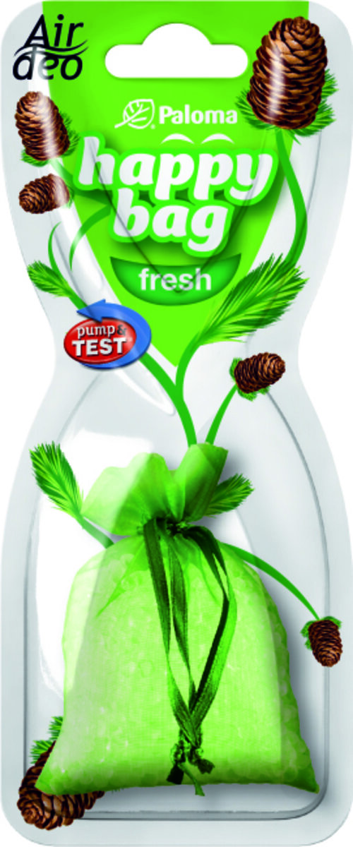 Автомобільний Ароматизатор Paloma Happy Bag Fresh сухий (78027) | Аромат: Свіжість дивитися фото №1