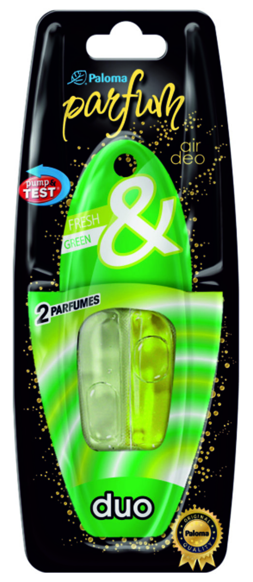 Автомобільний Ароматизатор Paloma Duo Fresh Green рідкий (78034) | Аромат: Інший дивитися фото №1