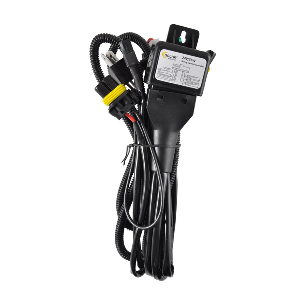 Комутаційні провода Solar з реле для H4 bi-xenon Wire, 24V, 55W (1442) дивитися фото №2