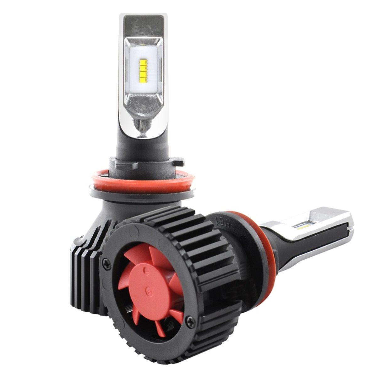 LED автолампа Solar H11 12/24V 6500K 8000Lm 60W ZES Chip (8311) дивитися фото №3