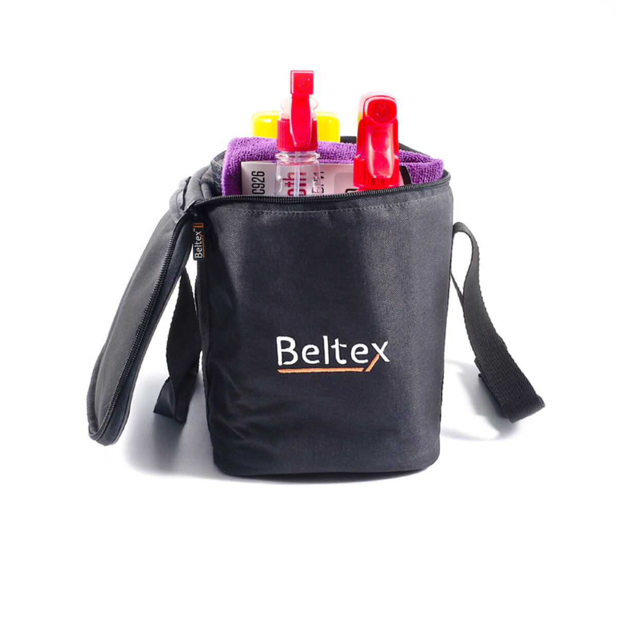 Сумка органайзер Beltex розмір L 34х17х30см чорний мат (BX37202) дивитися фото №5