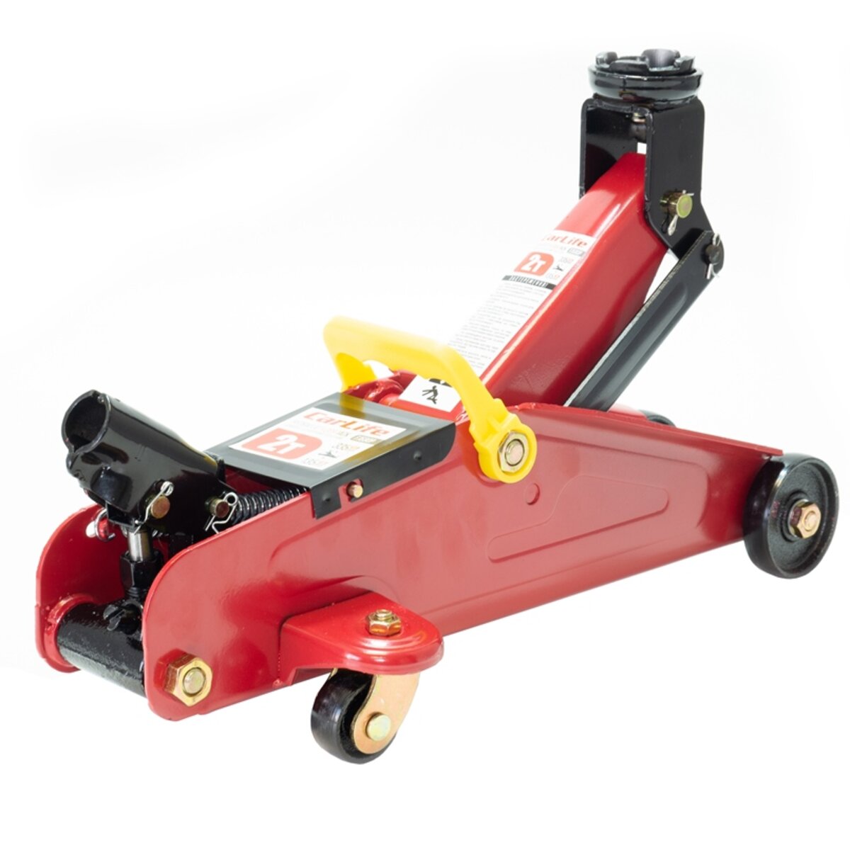 Домкрат підкатний CarLife 2т 135-335мм у кейсі FJ590P (FJ590P) дивитися фото №4