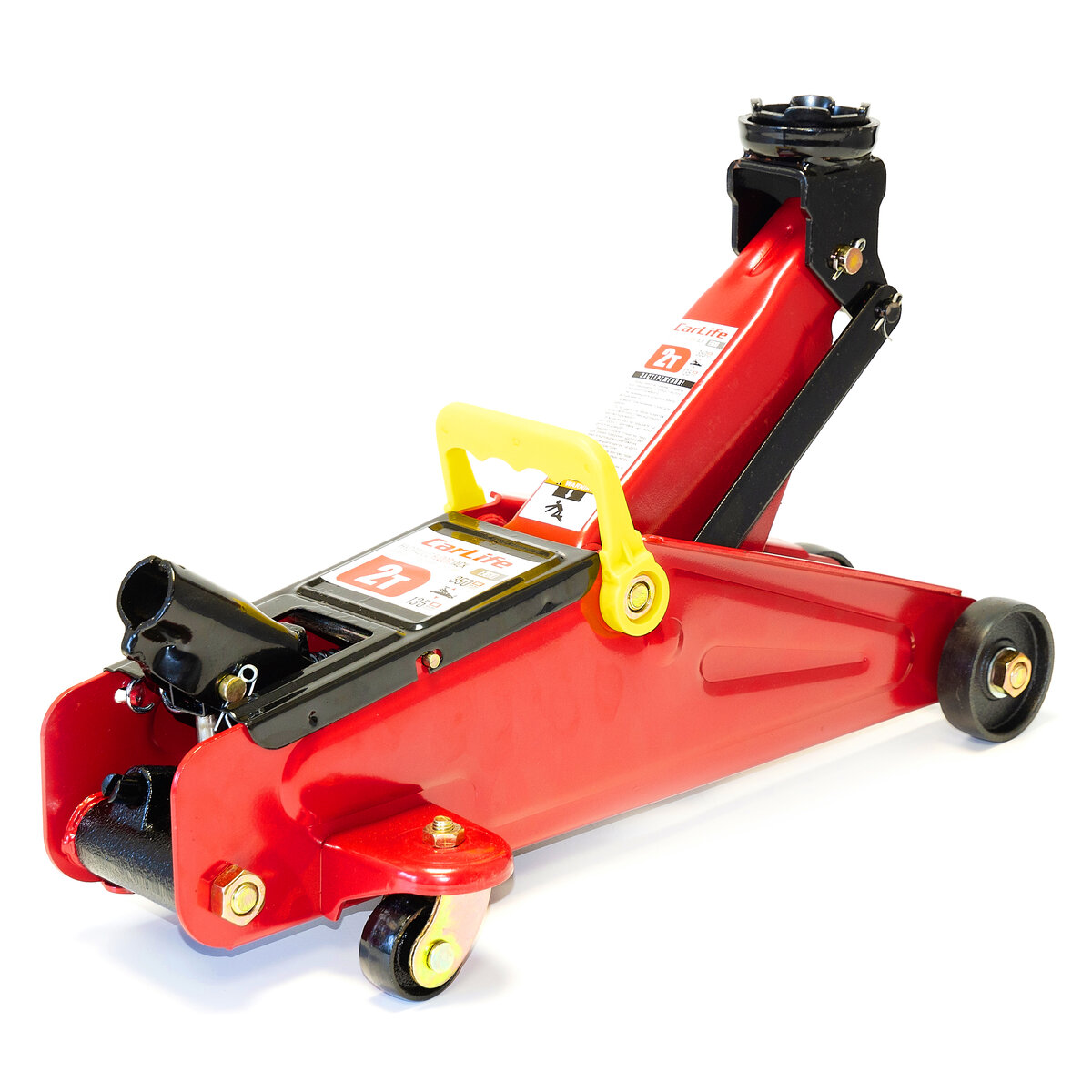 Домкрат підкатний CarLife 2т 135-350мм FJ610 (FJ610) дивитися фото №2