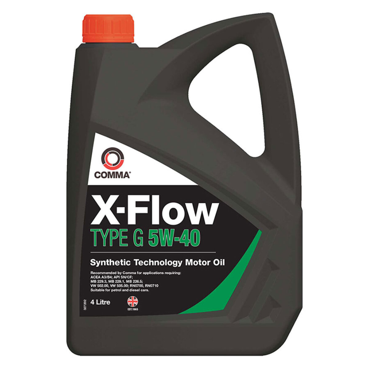Моторне масло Comma X-FLOW TYPE G 5W-40 4л  (XFG4L) дивитися фото №1