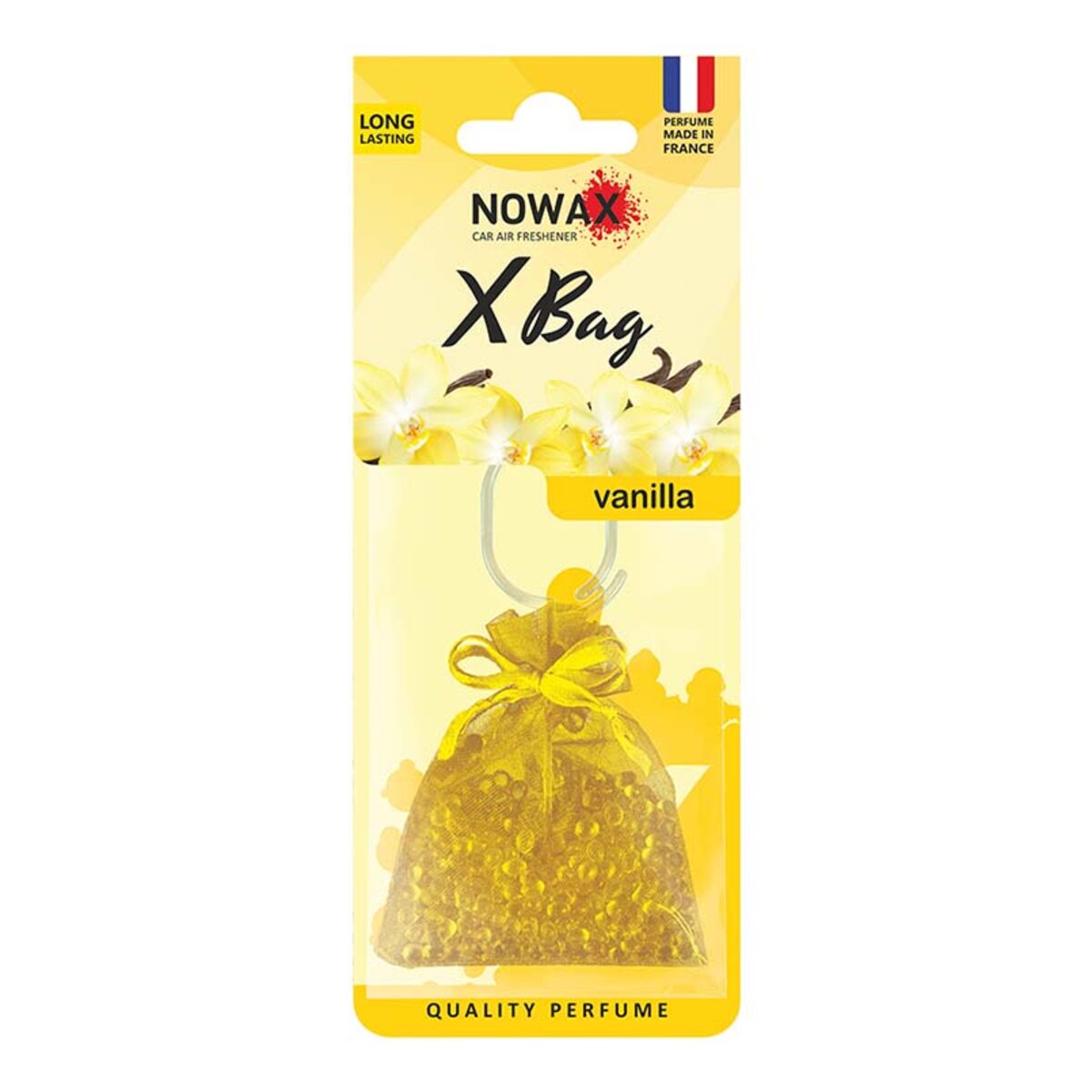 Автомобільний Ароматизатор Nowax X Bag Vanilla сухий (NX07552) | Аромат: Ваніль дивитися фото №1