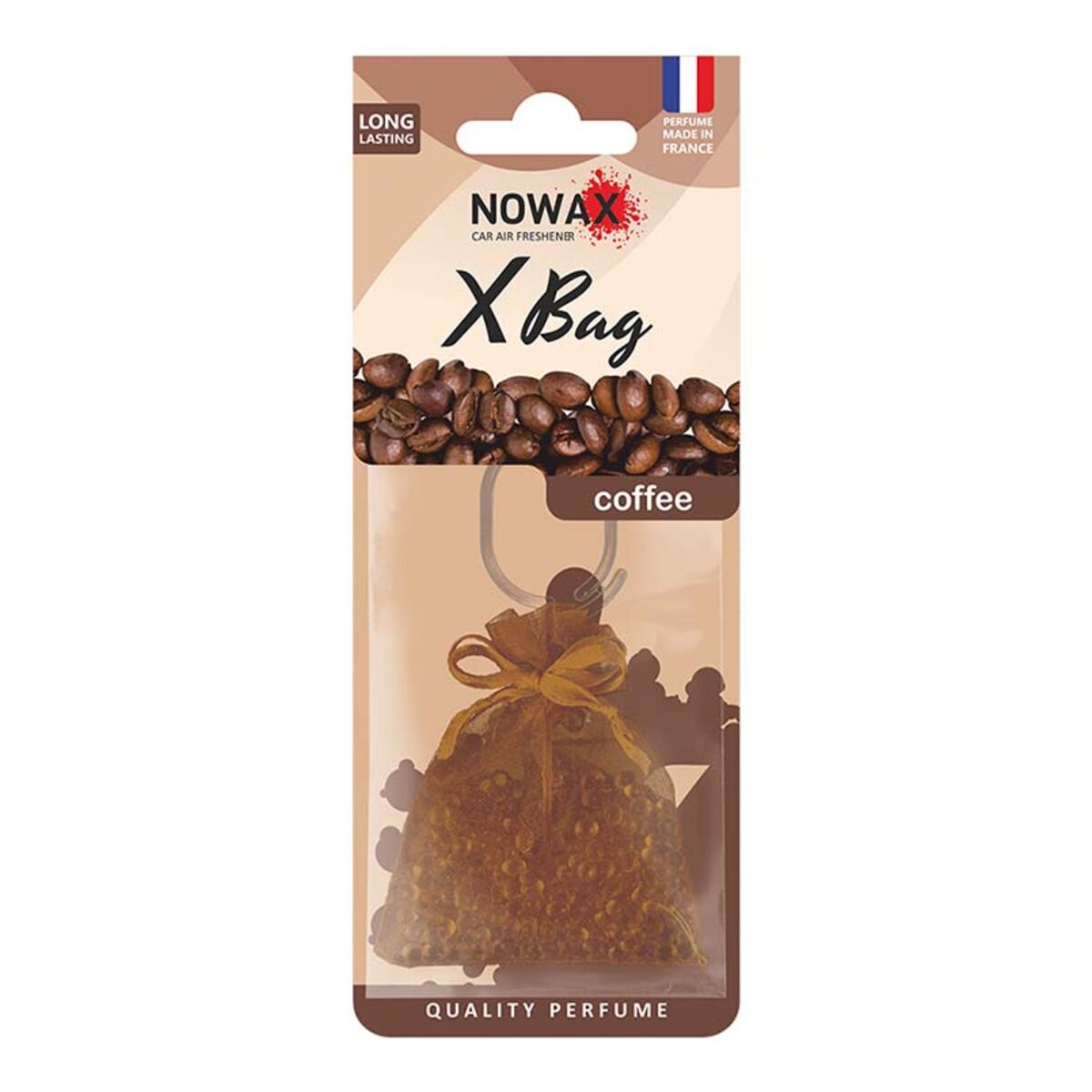 Автомобільний Ароматизатор Nowax X Bag Coffee сухий (NX07553) | Аромат: Кава дивитися фото №1