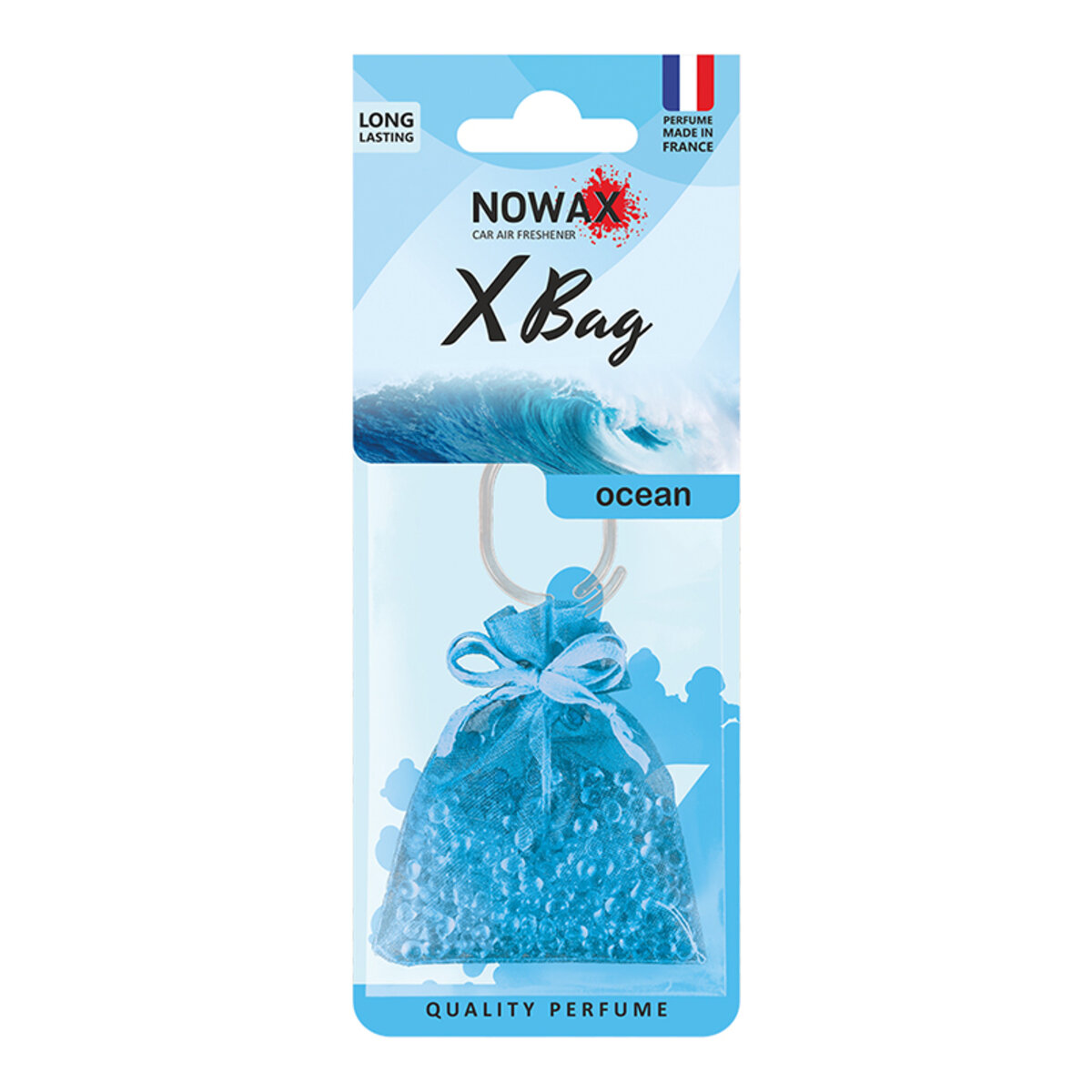 Автомобільний Ароматизатор Nowax X Bag Ocean сухий (NX07559) | Аромат: Свіжість дивитися фото №1
