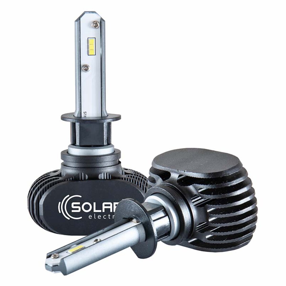 LED автолампа Solar H1 12/24V 6000K 4000Lm 50W Seoul CSP 19x19 (8101) дивитися фото №3