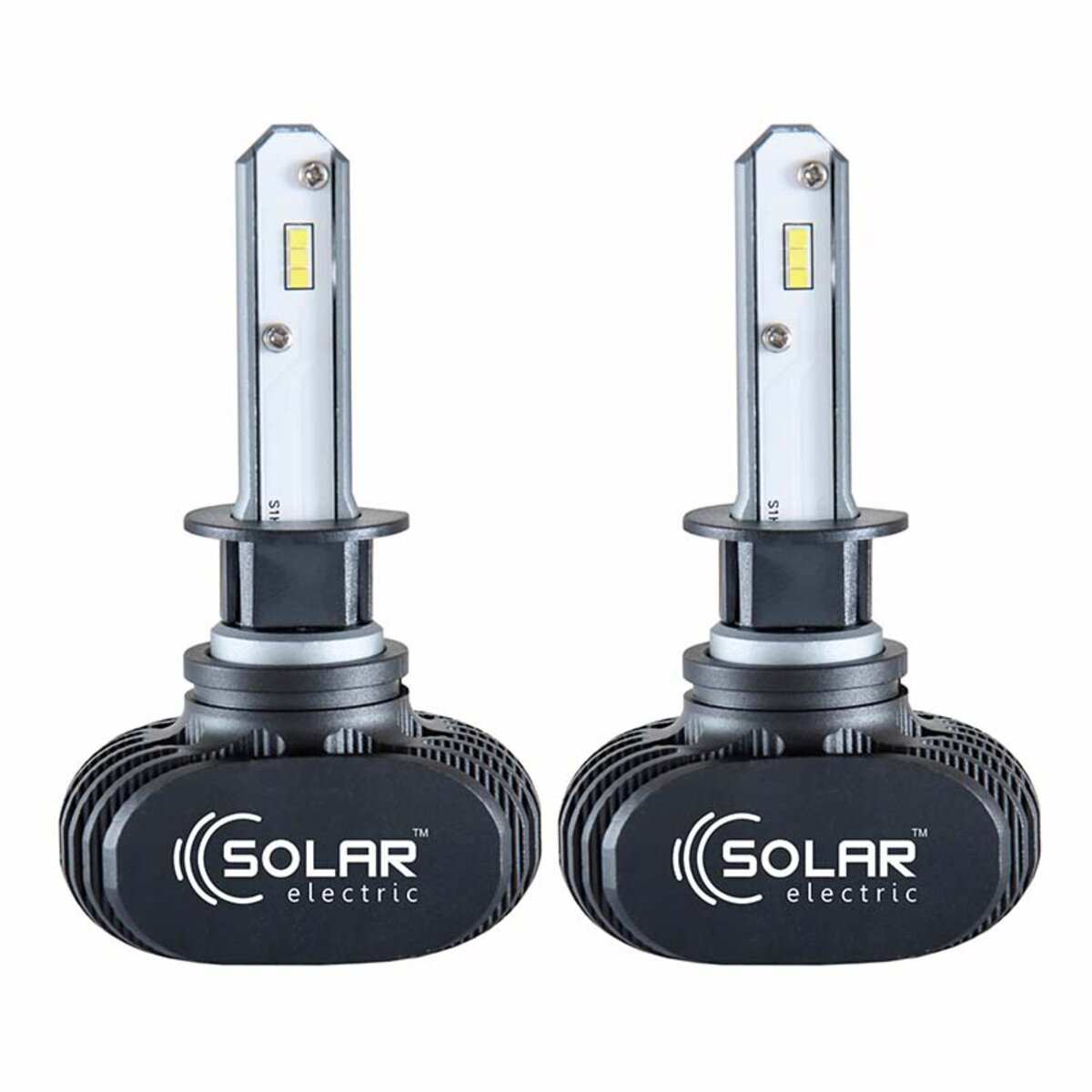 LED автолампа Solar H1 12/24V 6000K 4000Lm 50W Seoul CSP 19x19 (8101) дивитися фото №2