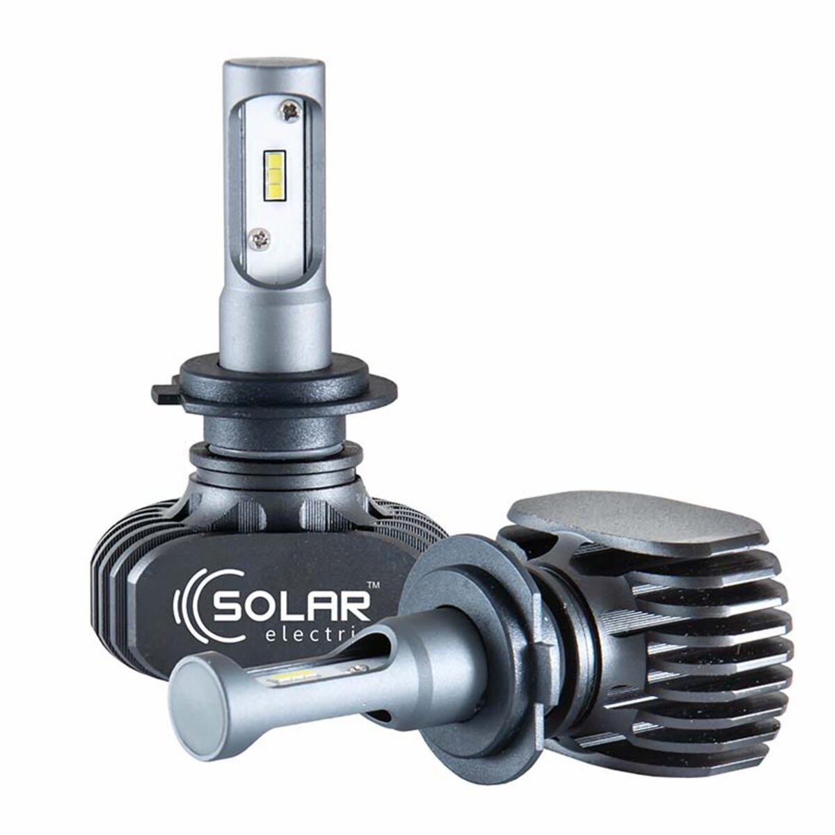 LED автолампа Solar H7 12/24V 6000K 4000Lm 50W Seoul CSP 19x19  (8107) дивитися фото №3