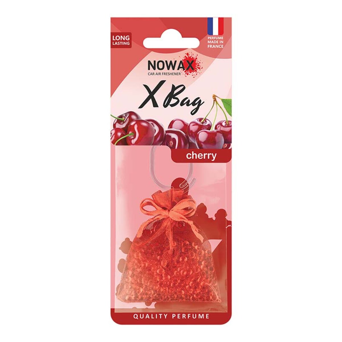 Автомобільний Ароматизатор Nowax X Bag Cherry сухий (NX07555) | Аромат: Ягідний дивитися фото №1