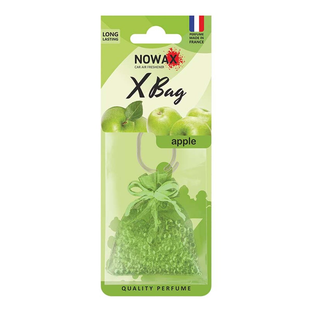Автомобільний Ароматизатор Nowax X Bag Apple сухий (NX07558) | Аромат: Фруктовий дивитися фото №1