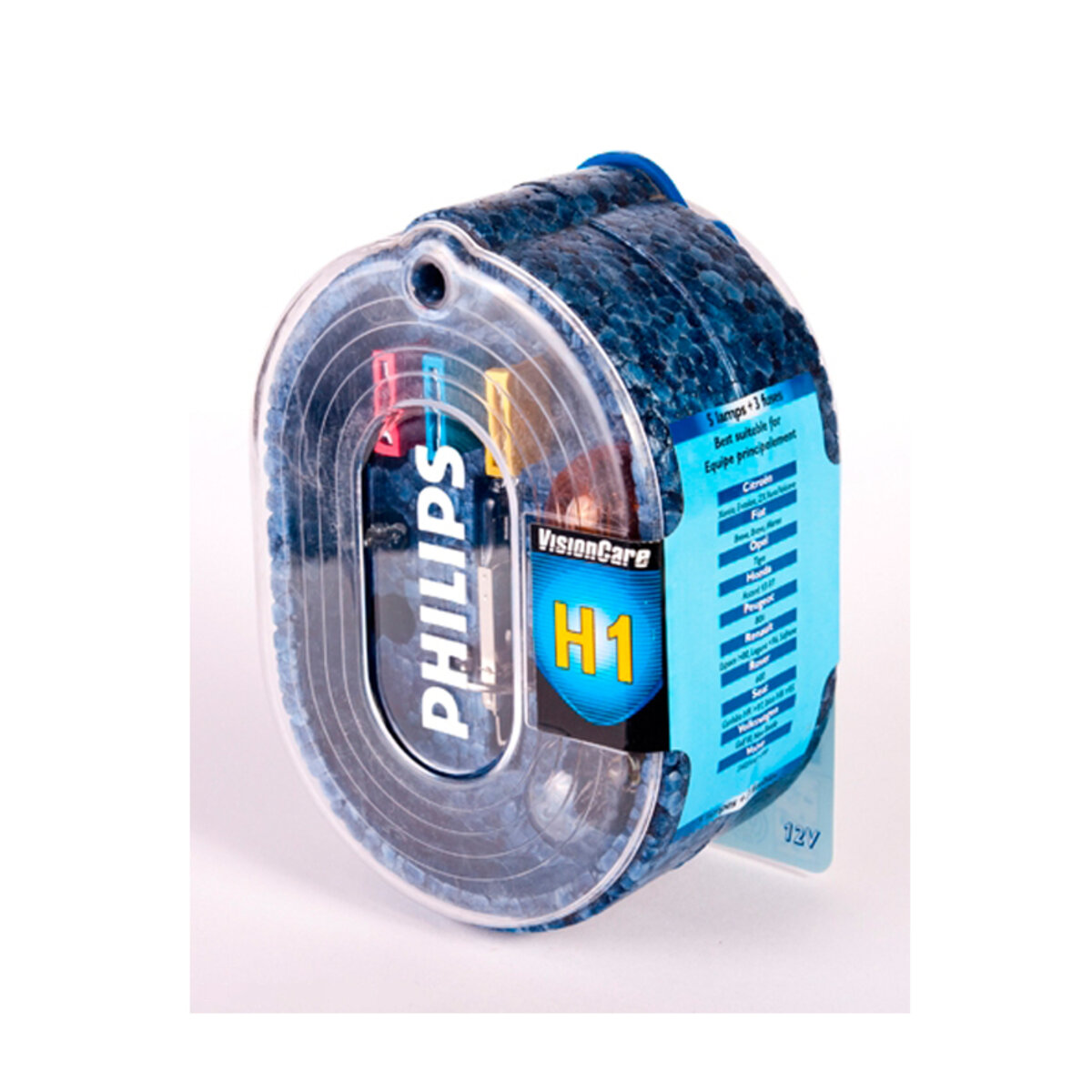 Галогенова лампа Philips H7 12V 55W PX26d VisionPlus (+60% more light), Set 2шт (12972VPS2) дивитися фото №1