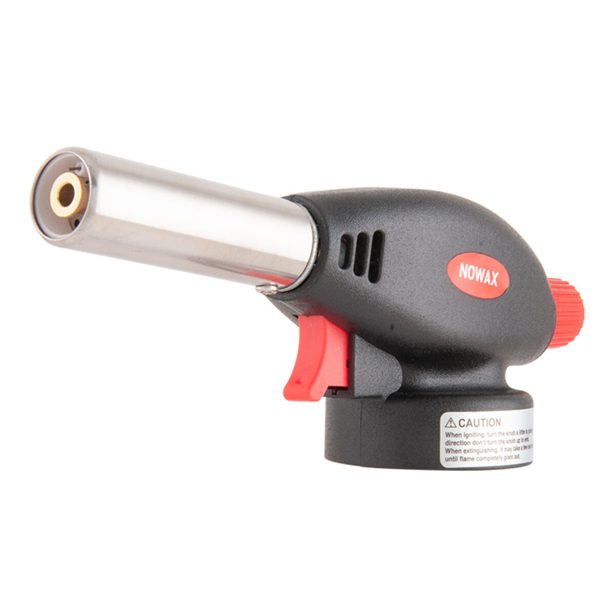 Газовий пальник Nowax на балон, сопло: Ø 20мм, довжина 60мм, керам. захист (NX12300) дивитися фото №1