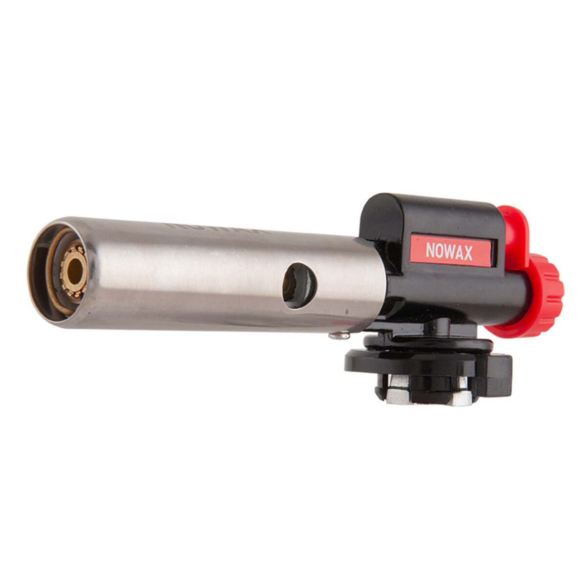 Газовий пальник Nowax на балон, сопло: Ø 22мм, довжина 80мм, керам. захист, об.360˚, мет. корпус (NX12380) дивитися фото №1
