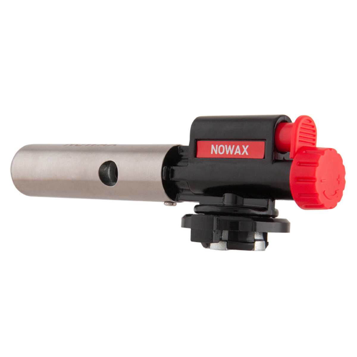 Газовий пальник Nowax на балон, сопло: Ø 22мм, довжина 80мм, керам. захист, об.360˚, мет. корпус (NX12380) дивитися фото №5