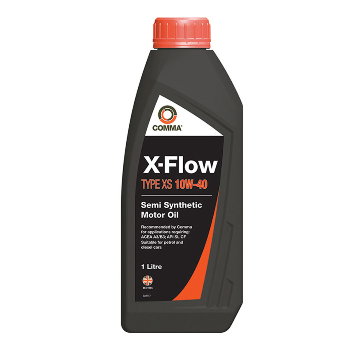 Моторне масло Comma X-FLOW TYPE XS 10W-40 1л (XFXS1L) дивитися фото №1