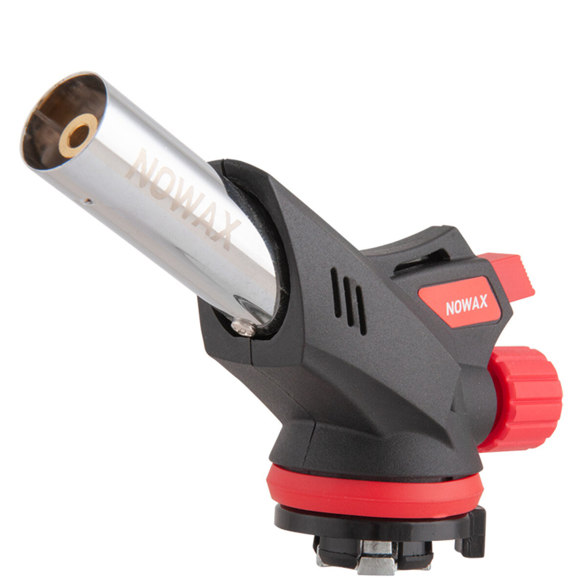 Газовий пальник Nowax на балон, сопло: Ø 20мм, довжина 61мм, оберт. 360˚ (NX12390) дивитися фото №1