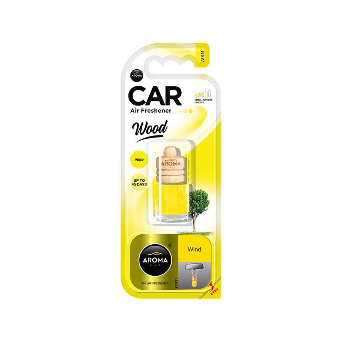 Автомобільний Ароматизатор Aroma Car Wood Wind, 6ml рідкий (92040) | Аромат: Інший дивитися фото №1