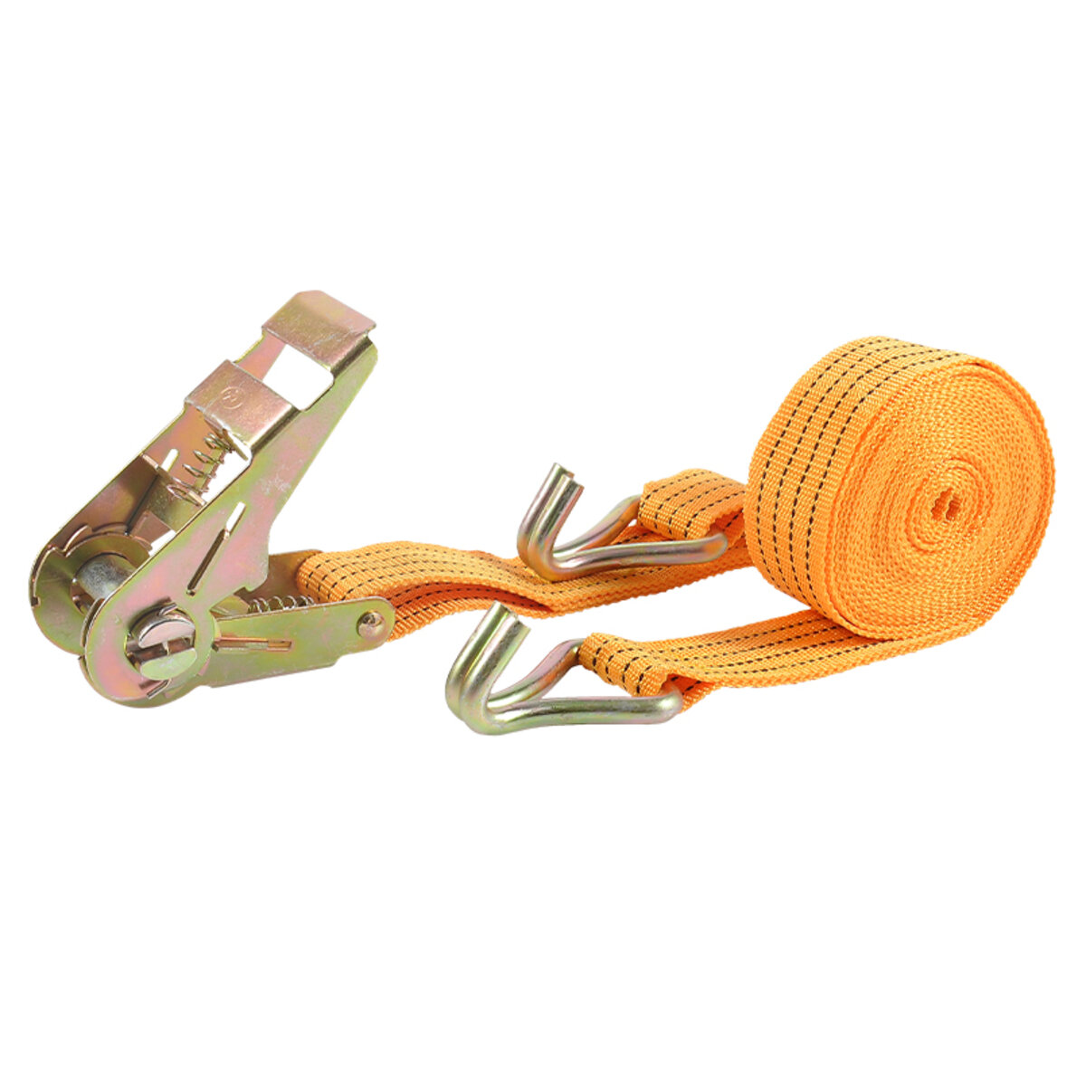 Стяжний ремінь з замком CarLife 3т, 6м (RD712) дивитися фото №2