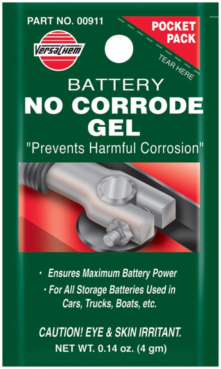 Антикорозійний гель для клем АКБ Versachem Battery No-Corrode, 4г (00911) дивитися фото №1