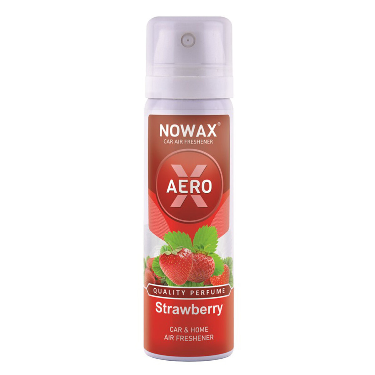 Ароматизатор Nowax X Aero Strawberry, 75ml у вигляді спрею (NX06508) дивитися фото №1