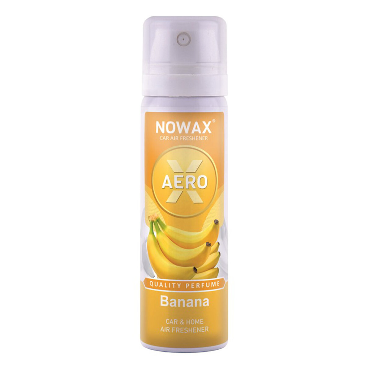 Ароматизатор Nowax X Aero Banana, 75ml у вигляді спрею (NX06515) дивитися фото №1