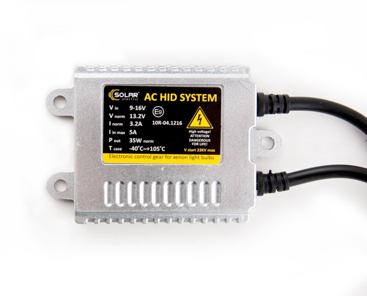 Блоки розпалювання Slim Solar Premium Ballast 35W, 9-16В, KET (1560) дивитися фото №1