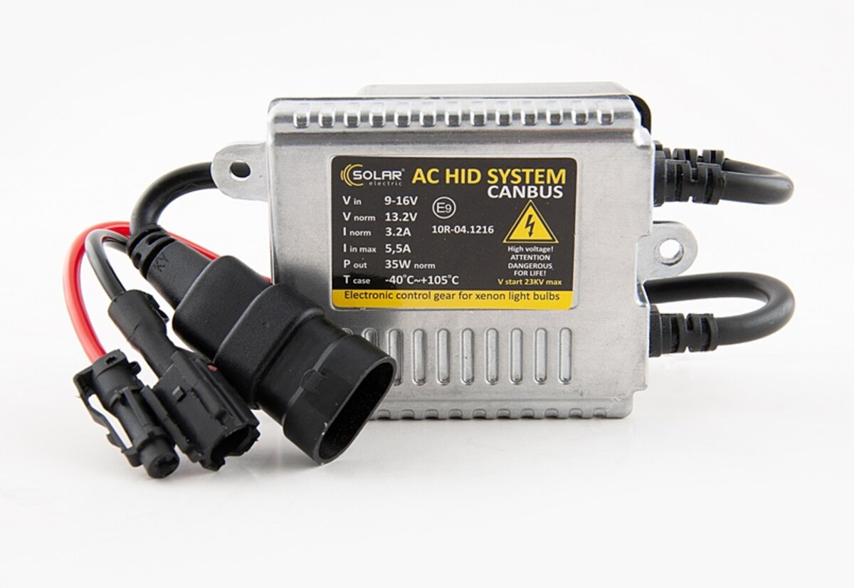 Блоки розпалювання Slim Solar Canbus Premium Ballast 35W, 9-16В, KET (1570) дивитися фото №2