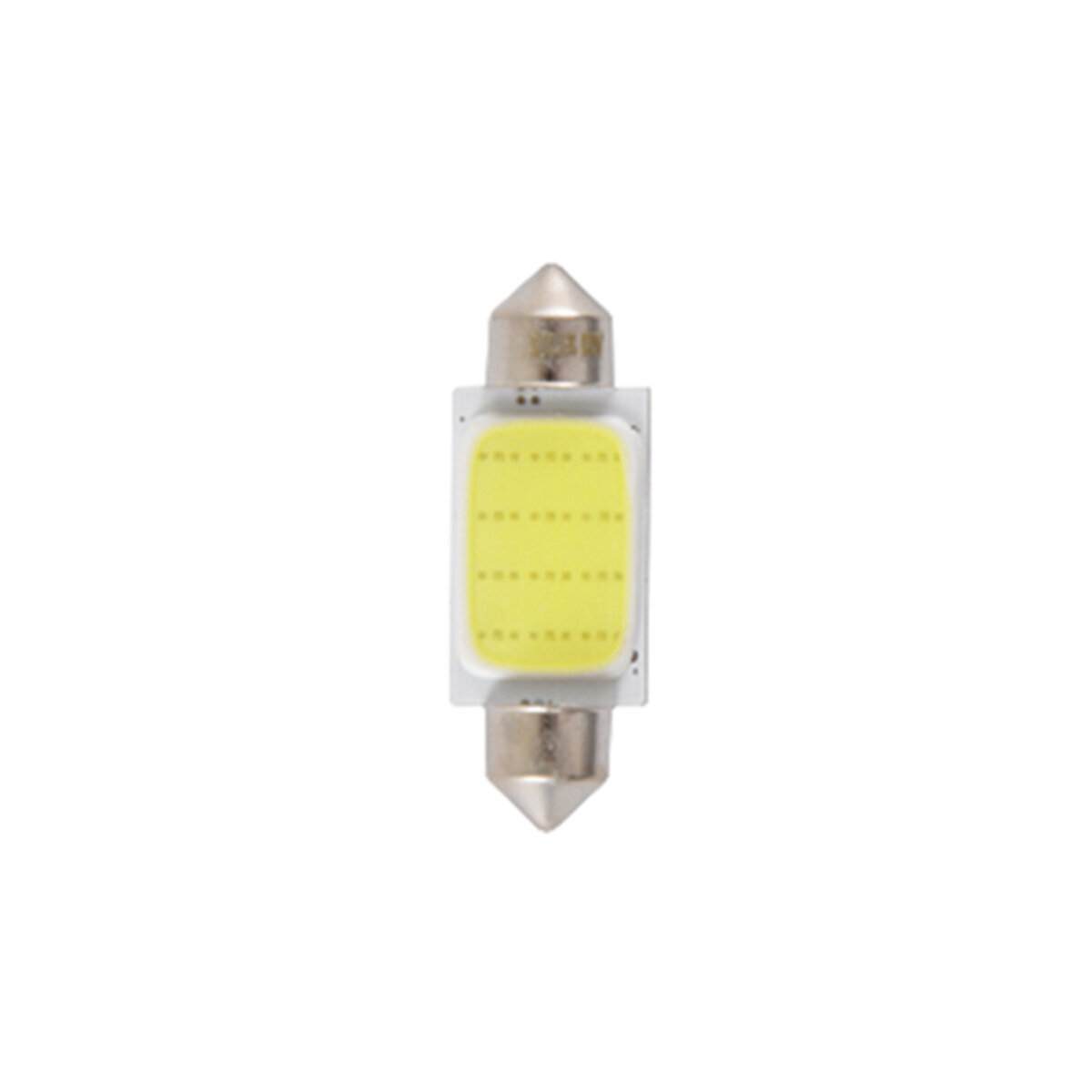 LED автолампа Solar 24V SV8.5 T11x39 1COB-8SMD 56LM white 10шт (LC362_P) дивитися фото №1