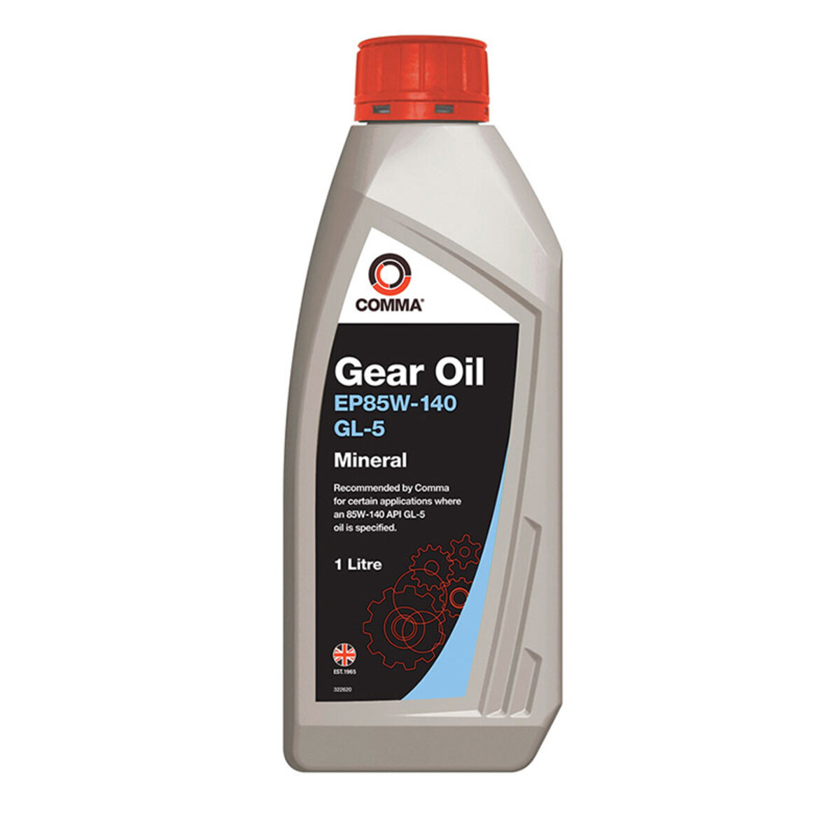 Трансмісійне масло Comma EP85W-140 GEAR OIL 1л (HMG1L) дивитися фото №1