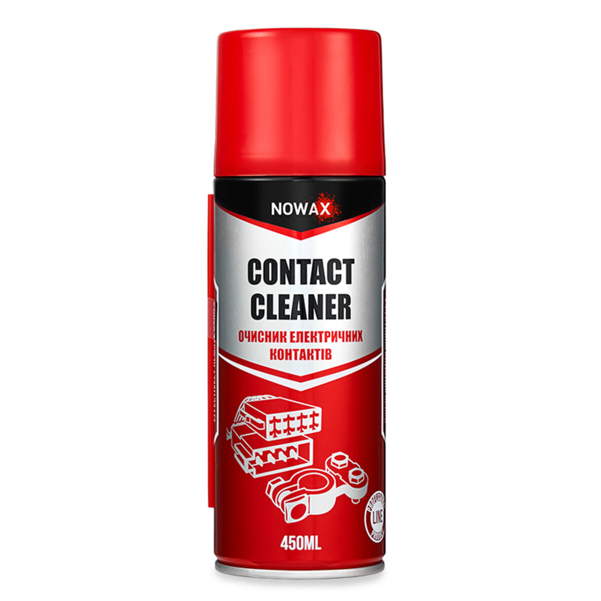 Очиститель электрических контактов Nowax Contact Cleaner 450мл (NX45800) смотреть фото №1