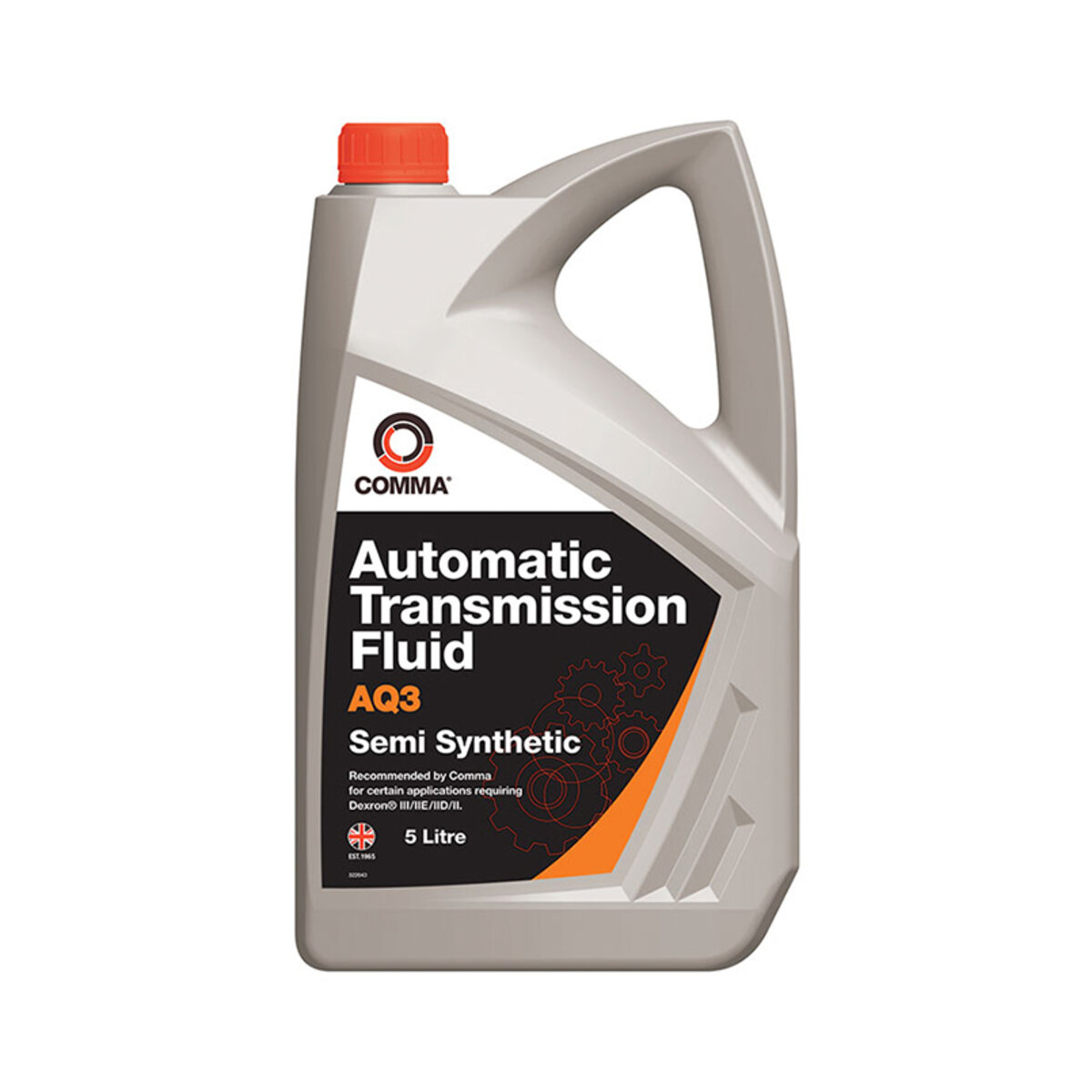 Трансмісійне масло Comma AQ3 AUTO TRANS FLUID 5л (AQ35L) дивитися фото №1