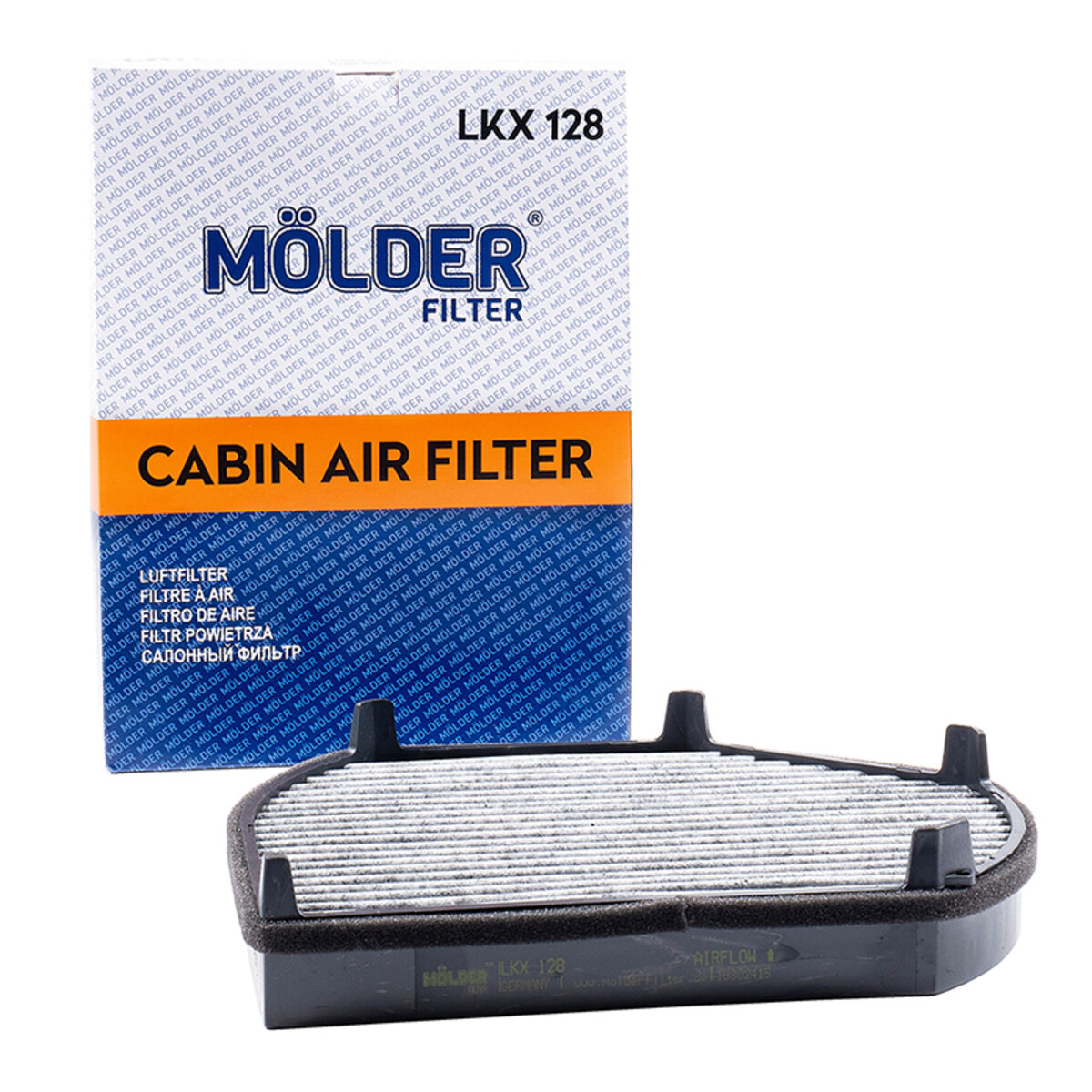 Фильтр воздушный LKX128 (WP6833, LAK37, CUK2897, K1016A) (LKX128) смотреть фото №1