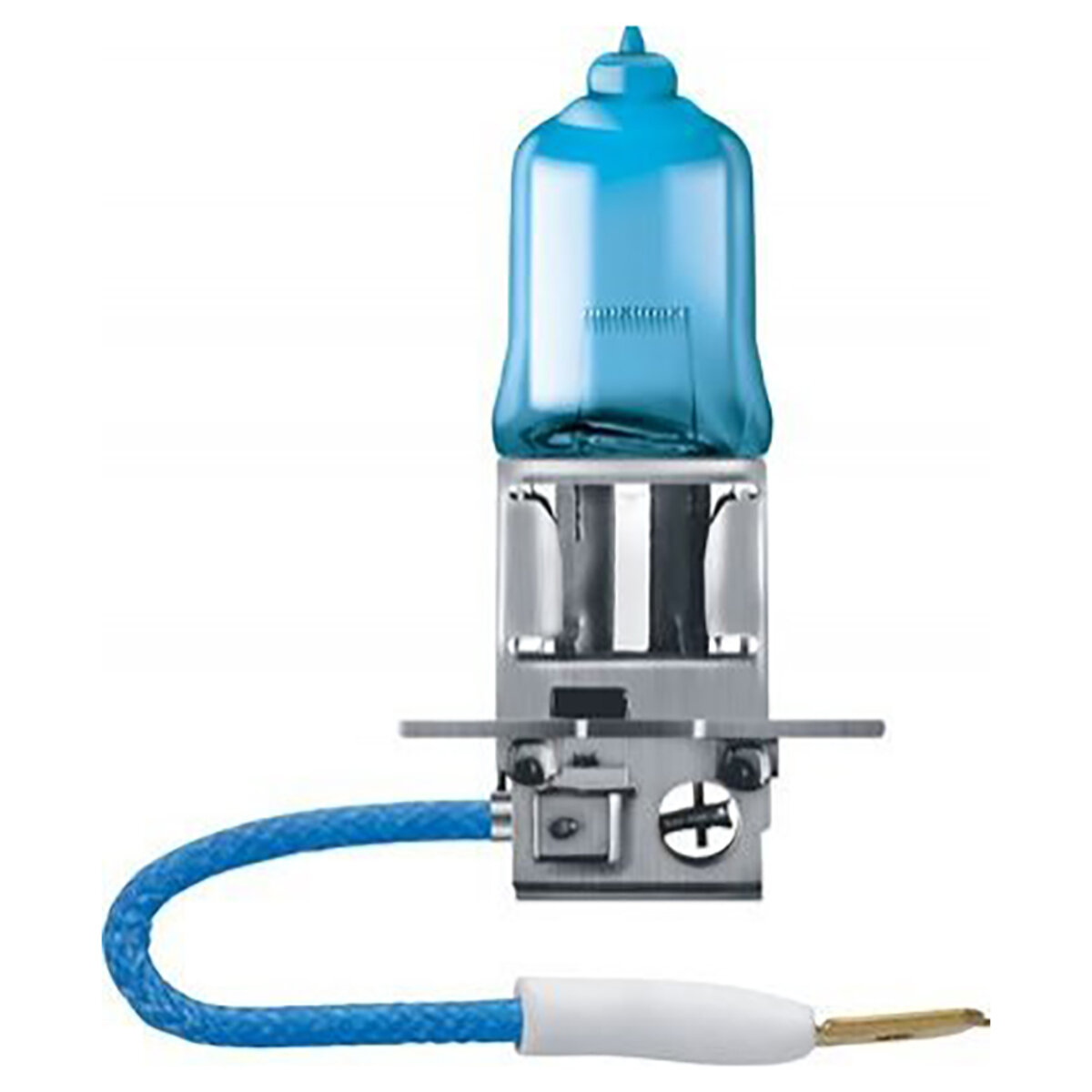 Галогенова лампа Philips H3 12V 55W PK22s WhiteVision ultra +60% (3900K) блістер (12336WVUB1) дивитися фото №2