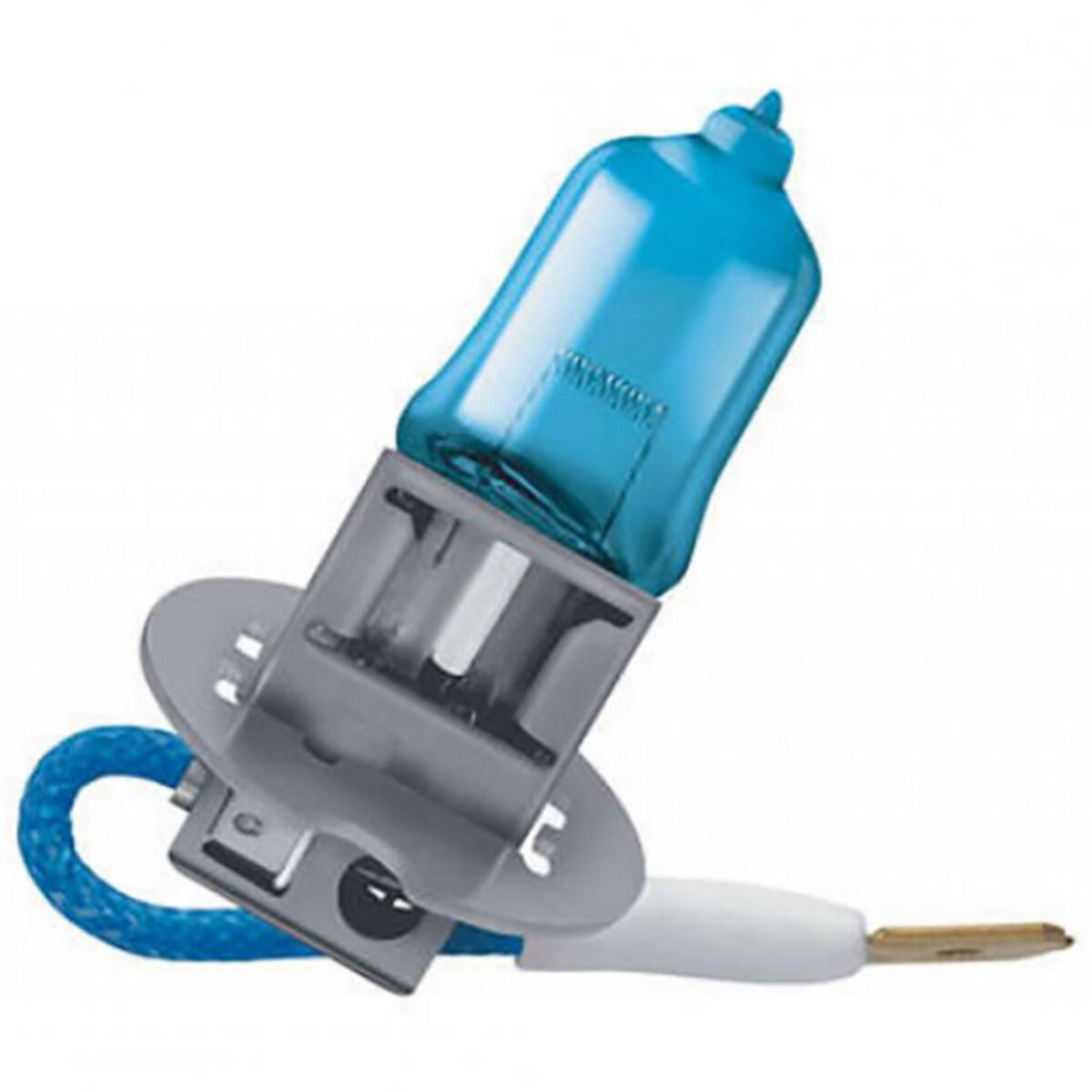 Галогенова лампа Philips H3 12V 55W PK22s WhiteVision ultra +60% (3900K) блістер (12336WVUB1) дивитися фото №1