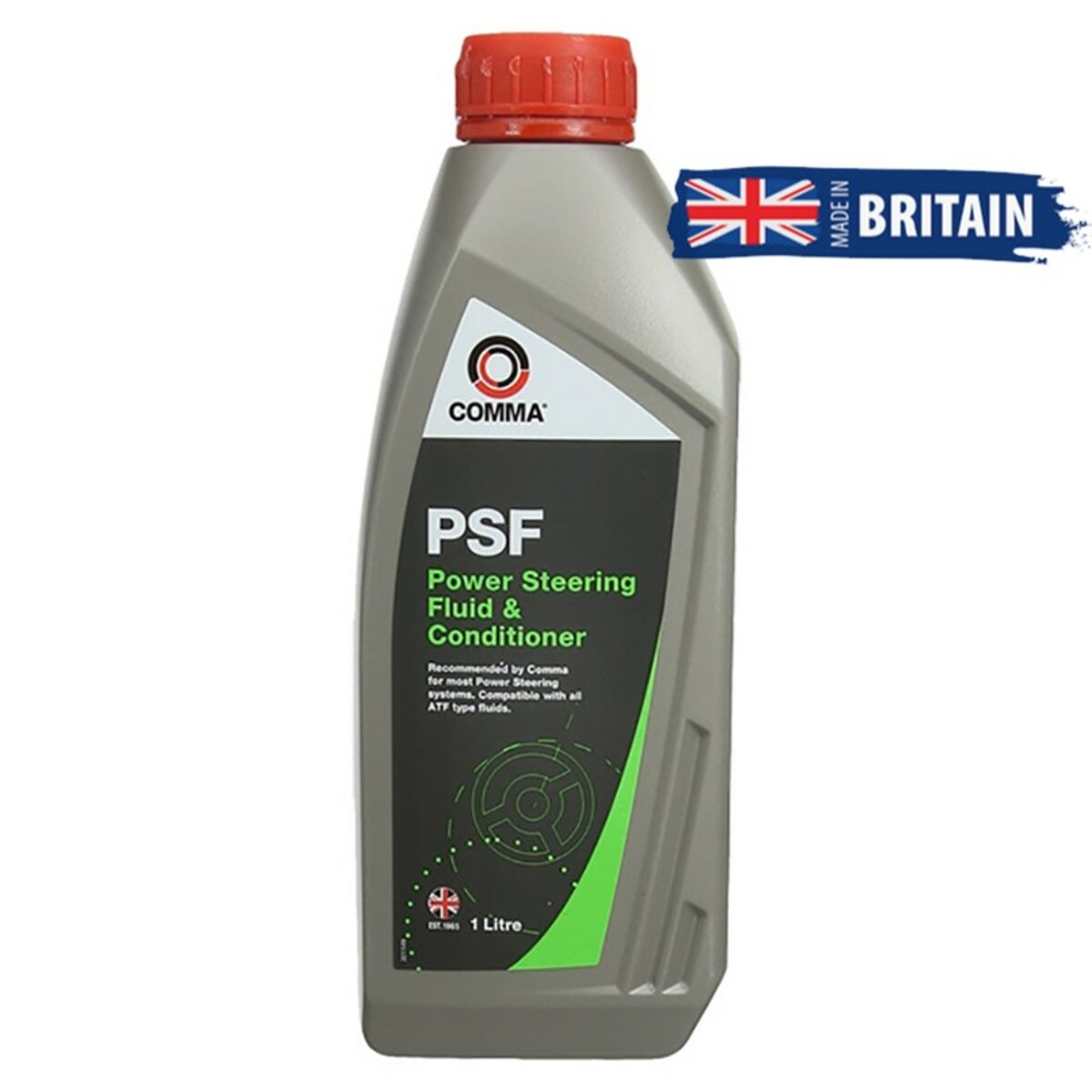 Гідравлічна рідина Comma POWER STEERING FLUID 1л  (PSF1L) дивитися фото №1