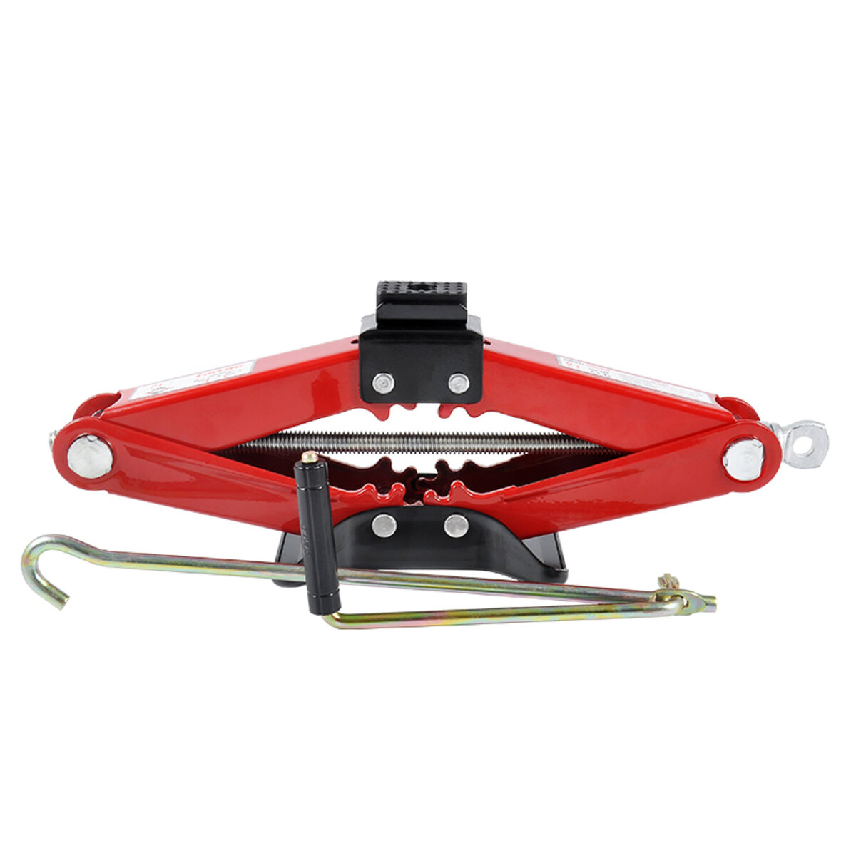 Домкрат ромбовий CarLife 2т 120-413мм з гумовою подушкою SJ227 (SJ227) дивитися фото №3