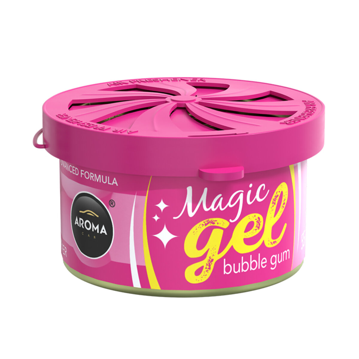 Ароматизатор Aroma Car Magic Gel 55g - BUBBLE GUM гелевий (10306) дивитися фото №1