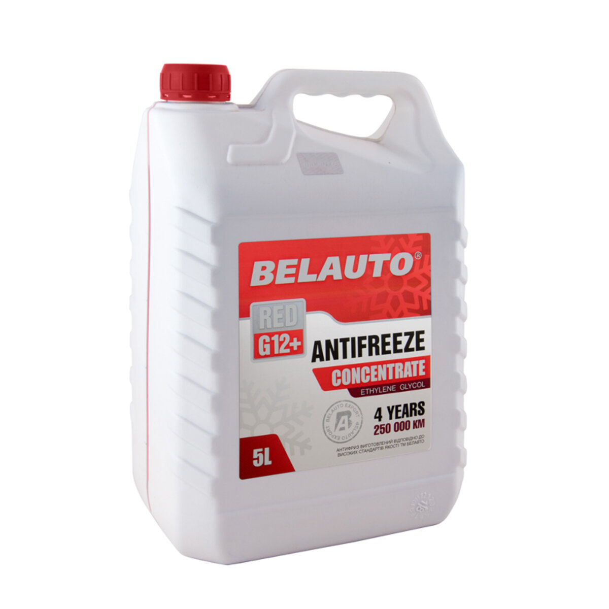 Антифриз BELAUTO RED G12+ (червоний, концентрат) 5л (AF1350) дивитися фото №2