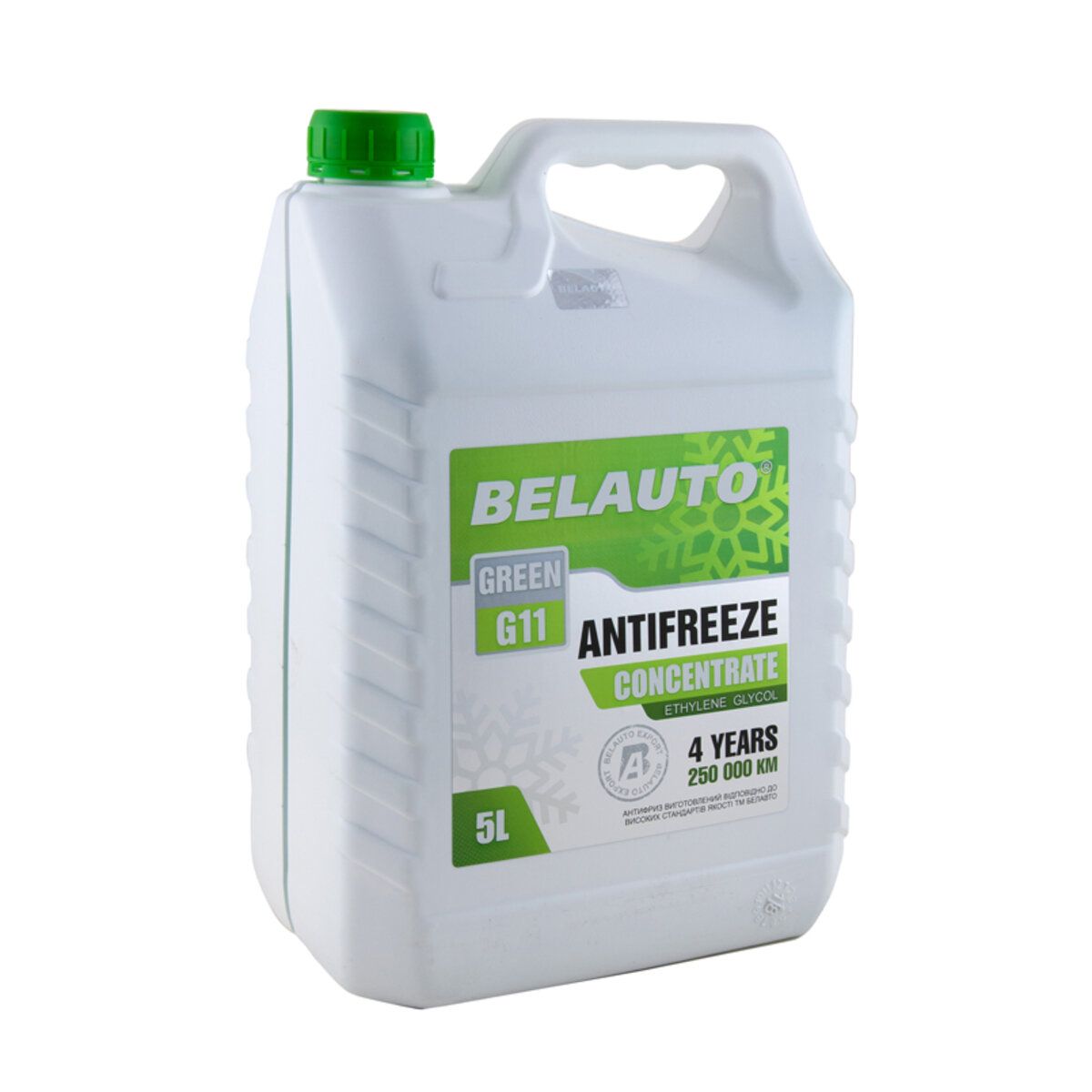 Антифриз BELAUTO GREEN G11 (зелений, концентрат) 5л (AF1150) дивитися фото №2