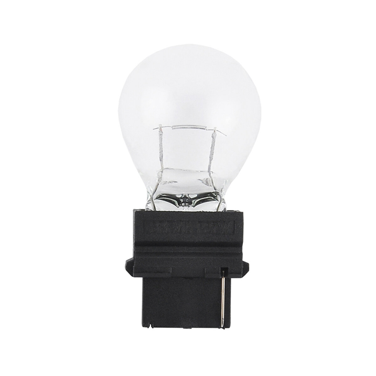 Лампа розжарювання Brevia P27W 12V 27W W2.5x16q прозора 2шт (12338B2) дивитися фото №3