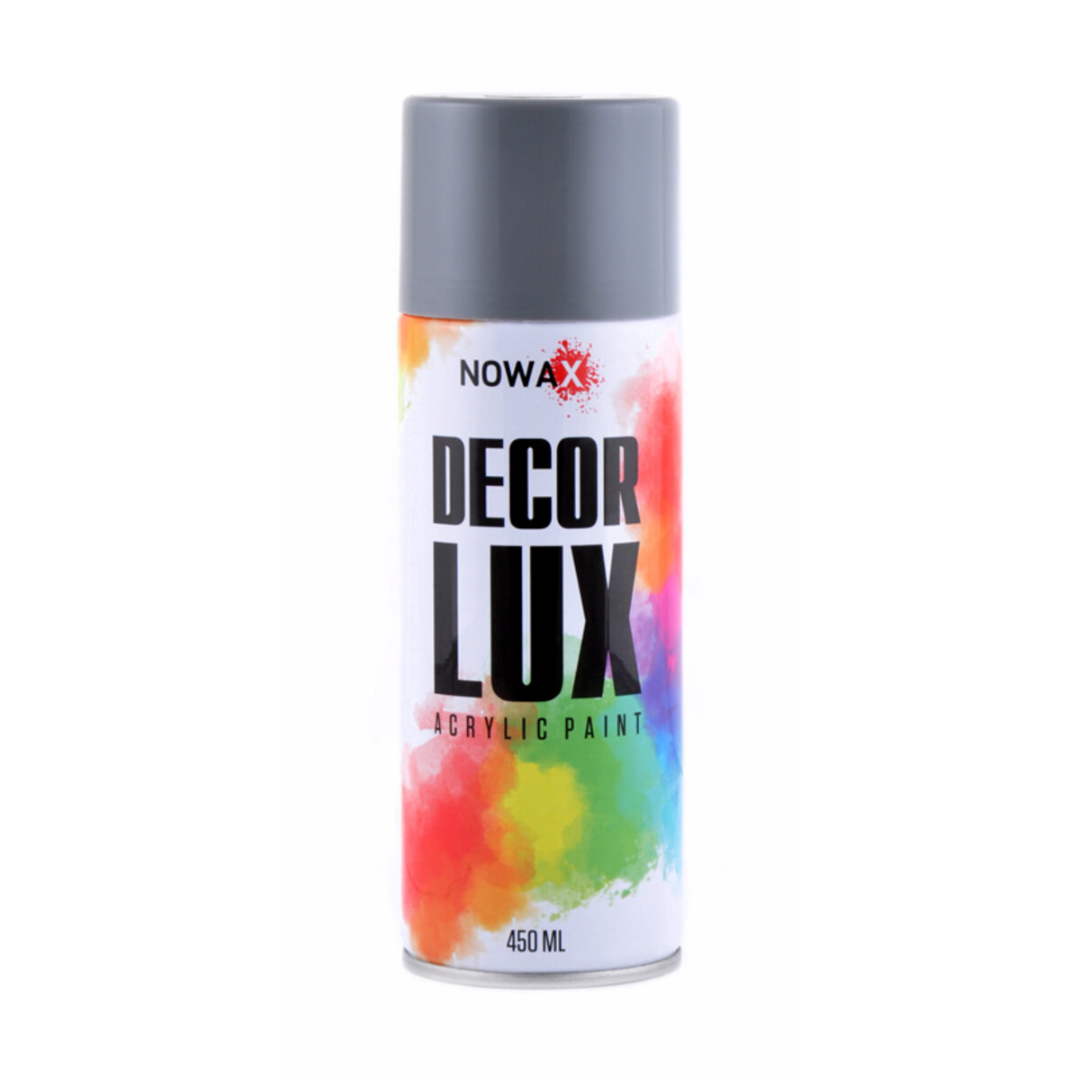 Фарба акрилова Nowax Spray 450мл темно-сірий (DEEP GREY/RAL7031) (NX48019) дивитися фото №1