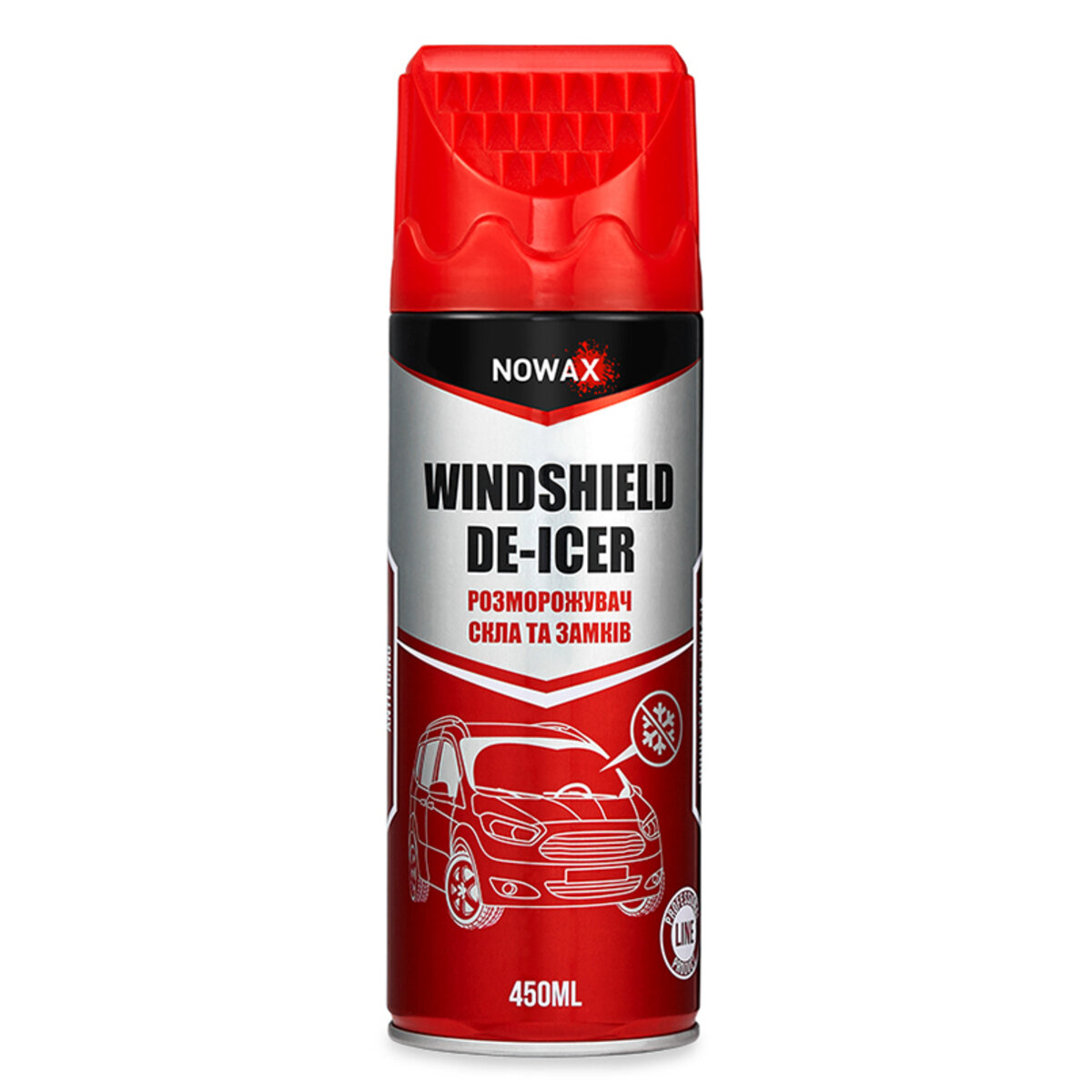 Размораживатель стекла Nowax Windshield De-Icer 450мл (NX45019) смотреть фото №1
