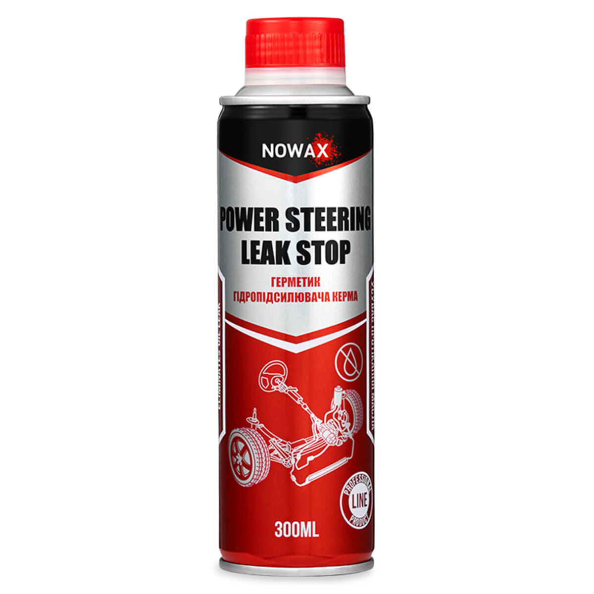 Герметик гидроусилителя руля Nowax Power Steering Leak Stop 300мл (NX30211) смотреть фото №1